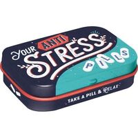 Nostalgic-Art Mint Box Anti Stress Pills 4x6x2cm