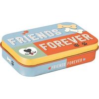 Nostalgic-Art Pet Treat Storage Tin - Friends Forever 6x9.5x2cm