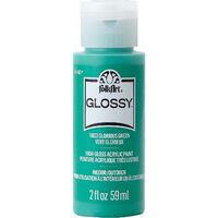 FolkArt Glossy Acrylic Paint 59ml Glorious Green