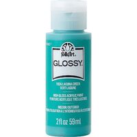 FolkArt Glossy Acrylic Paint 59ml Laguna Green