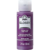 FolkArt Glossy Acrylic Paint 59ml Deep Plum