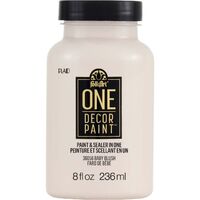 FolkArt One Decor Paint 236ml Baby Blush - Eggshell Finish