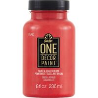 FolkArt One Decor Paint 236ml Ladybug - Eggshell Finish