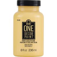 FolkArt One Decor Paint 236ml Beeswax - Eggshell Finish