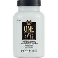 FolkArt One Decor Paint 236ml Raindrop - Eggshell Finish