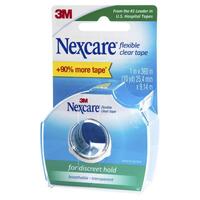 Nexcare First Aid Tape - Flexible Clear 25.4mm x 9.14m