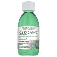 Cepacaine Mouthwash Liquid 200mL