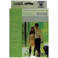 Oapl Travel Socks Medium Beige