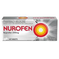 Nurofen Pain Relief Tablets 48 Pack Ibuprofen 200mg