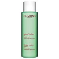 Clarins Toning Lotion With Iris Alcohol Free Combination/Oily Skin 200ml