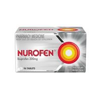 Nurofen Ibuprofen Pain Relief Tablets 200mg 96 Pack