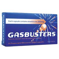 Gasbusters Capsules Peppermint 24