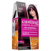 L'Oreal Paris Casting Creme Gloss Semi-Permanent Hair Colour - 360 Black Cherry