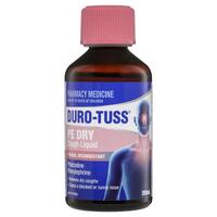 DURO-TUSS PE Dry Cough Liquid + Nasal Decongestant 200mL