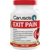 Carusos Exit Pain 120 Tablets