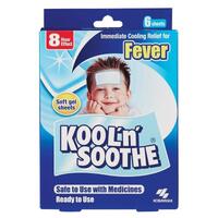 Kool n Soothe Kids Fever Relief - 6 Sheets