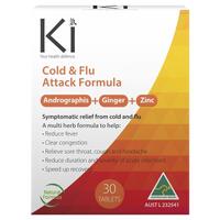 Ki Cold and Flu Attack Formula 30 Tablets