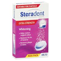 Steradent Denture Cleaning Tablets Arctic Tablets 48 Pack