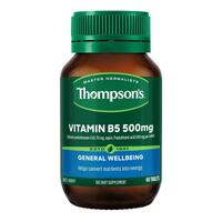 Thompson's B5 Pantothenic Acid 500mg 60 Tablets