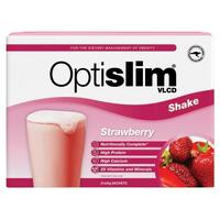 Optislim VLCD Meal Replacement Shake Strawberry 21x43g Sachets