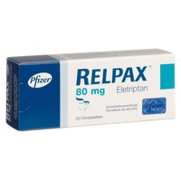 Relpax 80mg Tablets 4 - Eletriptan