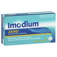 Imodium Zapid Diarrhoea Tablets 12 Pack