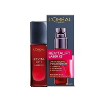 L'Oreal Paris Revitalift Laser x3 Serum 30ml Corrects Wrinkles Sensitive Skin