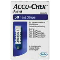 Accu-Chek Aviva Blood Glucose Test Strips 50