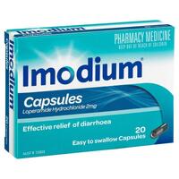 Imodium Diarrhoea Capsules 20 Pack