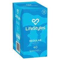 LifeStyles Condoms Regular 40 Pack