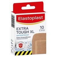 Elastoplast Heavy Fabric Waterproof XL 10 Strips