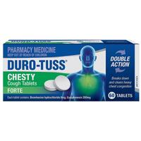 DURO-TUSS Chesty Cough Forte 60 Tablets