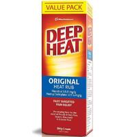 Deep Heat Regular 200g Relieve Muscle Pain Stiffness Back Pain Joint Pain