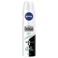 NIVEA Black & White 48H Fresh Aerosol Deodorant 250ml