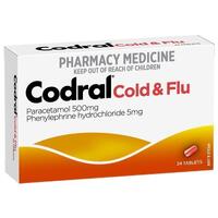 Codral PE Cold and Flu 24 Tablets