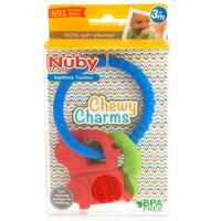 Nuby Chewy Charms Silicone Teether