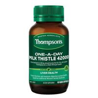 Thompson's One-A-Day Milk Thistle 42000mg 60 Capsules