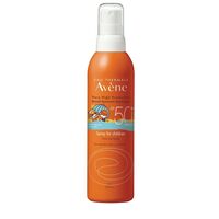 Avene SPF 50+ Sunscreen Spray for Children 200ml Water Resisting Sunscreen