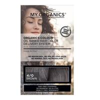 My Organics Organic Hair Colour 4/0 Brown