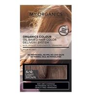 My Organics Organic Hair Colour 5/0 Light Brown