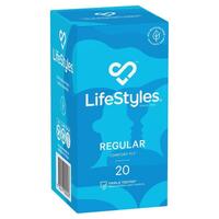 LifeStyles Condoms Regular 20 Pack
