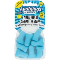 Audiplugs Large Foam Comfort & Sleep 4 Pairs