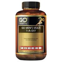 Go Healthy Mens Multi 1-A-Day 120 Vege Capsules Exclusive Size