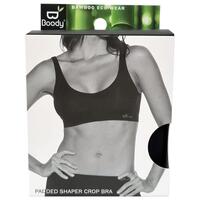 Boody Padded Shaper Crop Bra Black Small