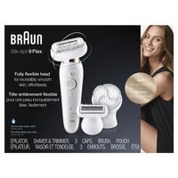 Braun Silk-Epi 9 Wet & Dry Epilator White SES9-030 Online Only