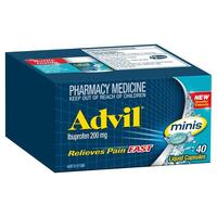 Advil Mini Liquid 40 Capsules