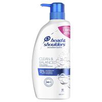 Head & Shoulders Clean & Balanced Shampoo 660ml