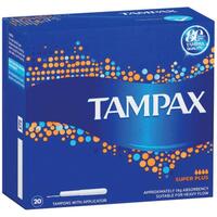 Tampax Tampons Super Plus 20 Pack