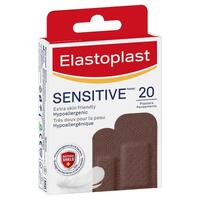 Elastoplast Sensitive Skin Tone Plasters 20 Dark