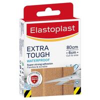 Elastoplast Extra Tough Waterproof Plasters Cut To Size 80cm x 6cm